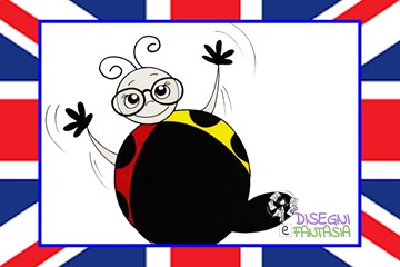 Disegna una Coccinella con gli Occhiali: LADYBUG with Glasses